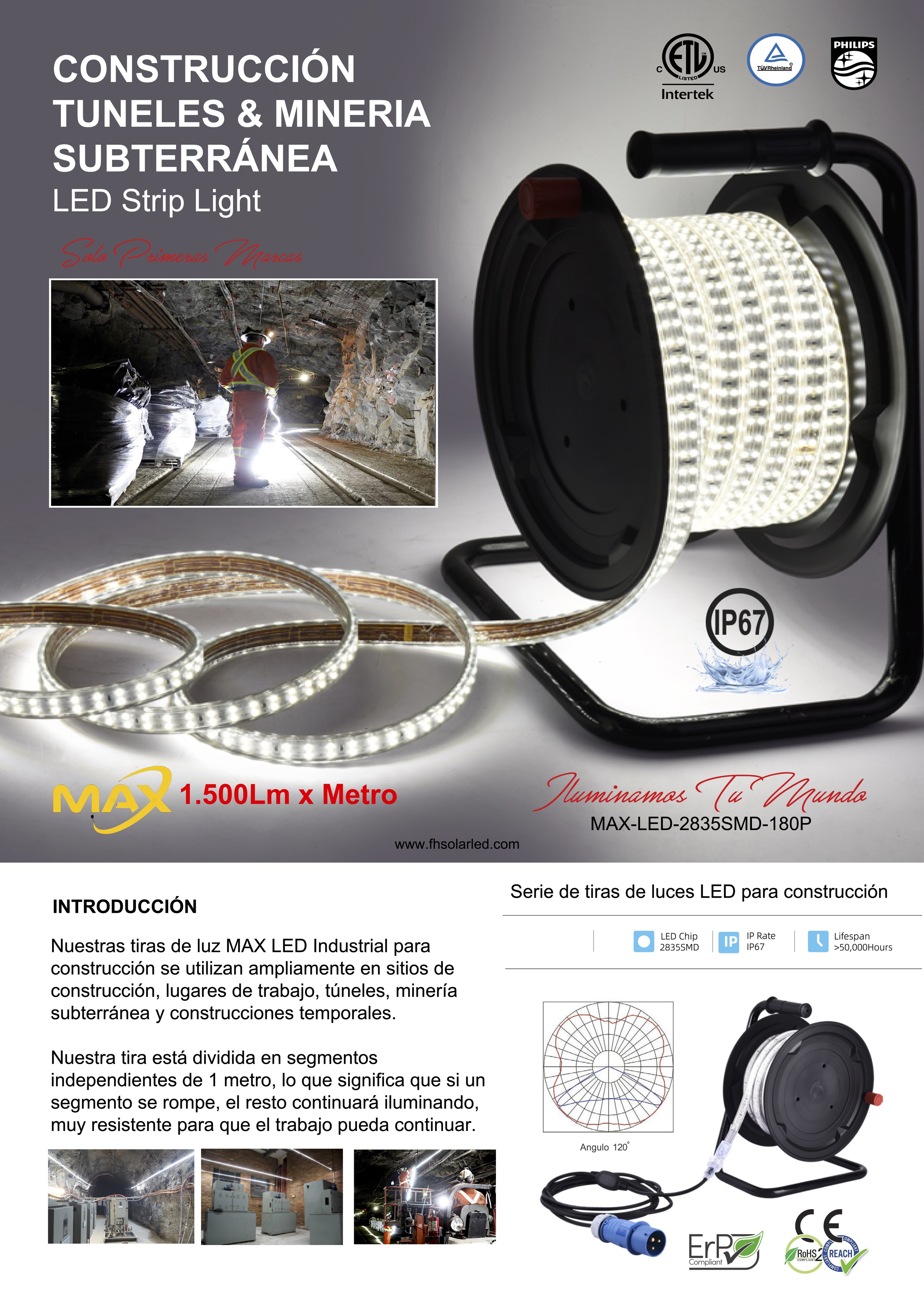 MAX LED STRIP LIGHT- TIRA LED USO INDUSTRIAL 2