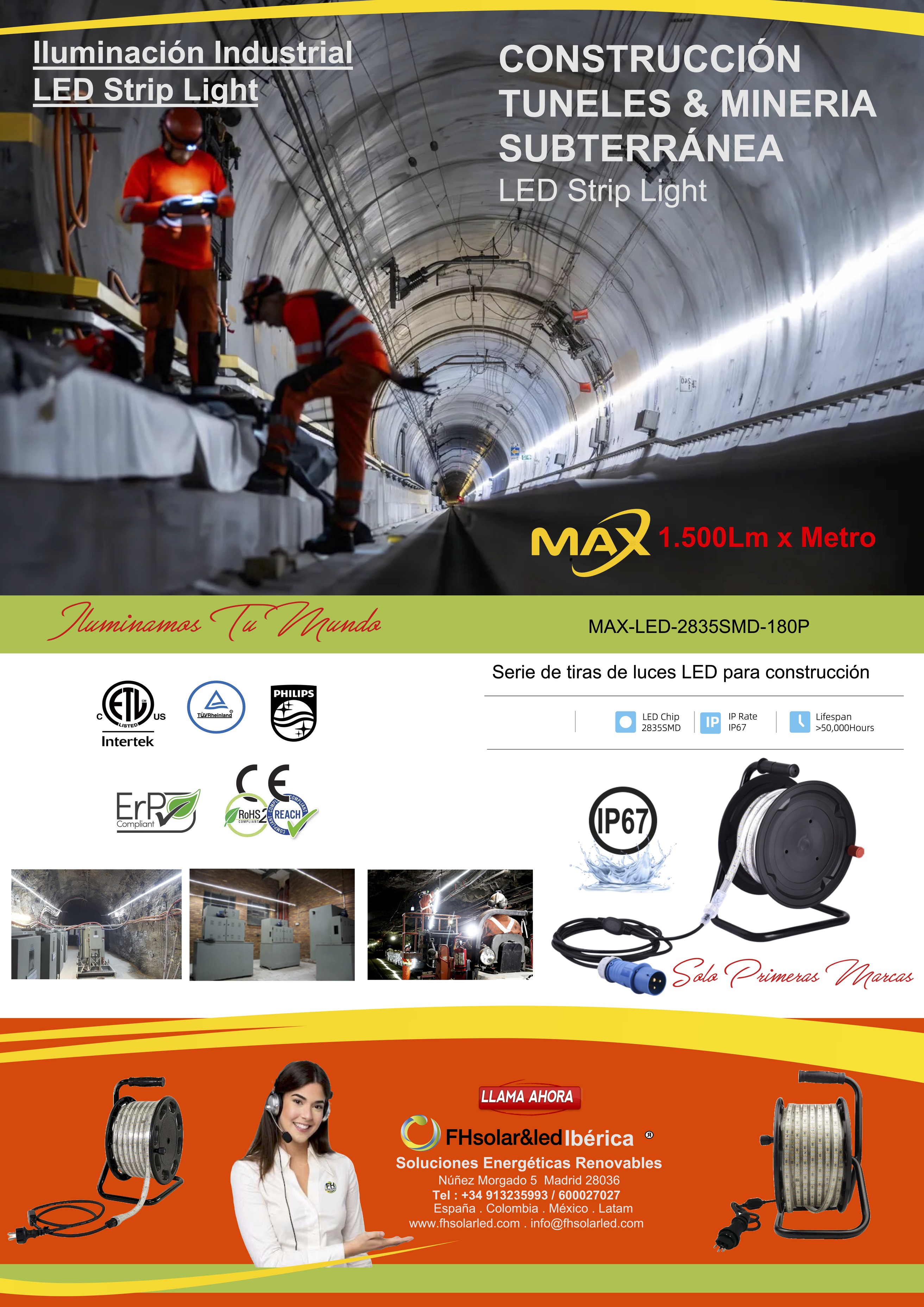 MAX LED STRIP LIGHT- TIRA LED USO INDUSTRIAL 5